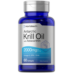 Krill oil 2000mg Horbaach 60 viên của Mỹ