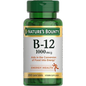 Nature's Bounty Vitamin B12 1000 mcg 200 viên của Mỹ