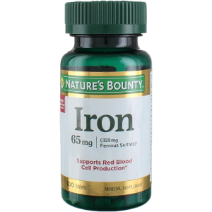Iron 65 mg Nature's Bounty 100 viên của Mỹ