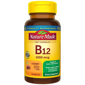Nature Made Vitamin B12 1000 mcg 50 viên của Mỹ