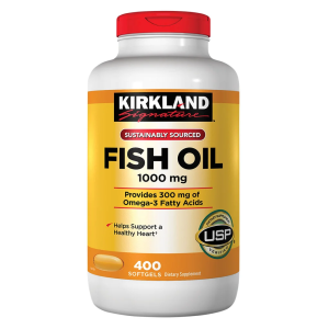 Kirkland Signature Fish Oil 1000 mg 400 viên của Mỹ