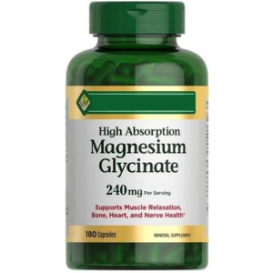 Nature's Bounty Magnesium Glycinate 240 mg 180 viên của Mỹ