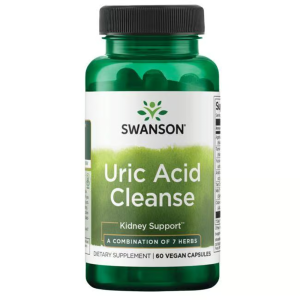 Uric Acid Cleanse Swanson của 60 viên của Mỹ