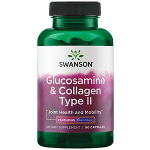 Glucosamine & Collagen Type II Swanson 90 viên của Mỹ