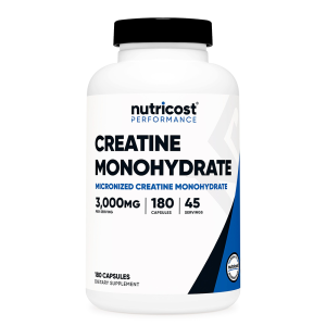 Nutricost Creatine Monohydrate 180 viên của Mỹ
