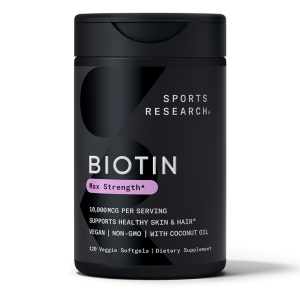 Sport Rearch Biotin 10.000 mcg 120 viên của Mỹ
