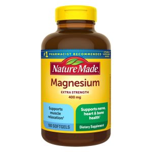 Nature Made Extra Strength Magnesium 400 mg 180 viên của Mỹ