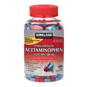 Kirkland signature Acetaminophen 500mg 400 viên của mỹ