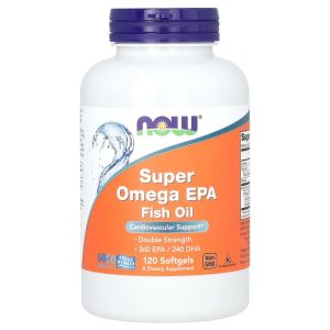 NOW Foods Super Omega EPA Fish Oil 120 viên của mỹ