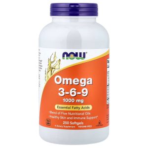 NOW Foods, Omega 3-6-9 1000mg 250 viên của Mỹ