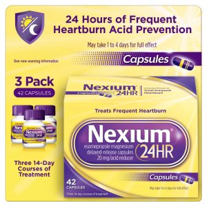 Nexium 24HR Acid Reducer 20 mg 42 viên của Mỹ