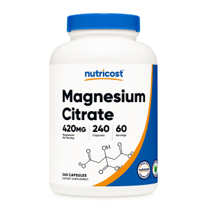 Nutricost Magnesium Citrate 240 viên của Mỹ