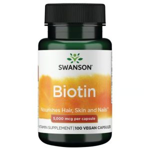 Swanson Biotin 5.000 mcg 100 viên của Mỹ