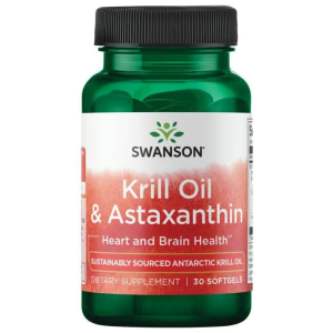 Swanson Krill Oil & Astaxanthin 30 viên của Mỹ