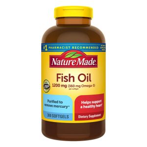 Nature Made Fish Oil 1200 mg, 300 viên của Mỹ