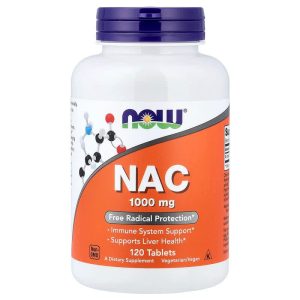 NOW Foods, NAC, 1,000 mg, 120 viên của Mỹ