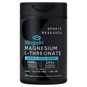 Sports Research Magtein® Magnesium L-Threonate 135 viên