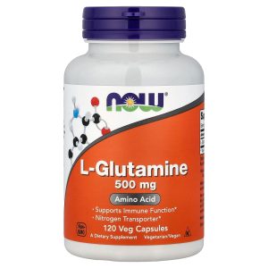 Now Foods L-Glutamine 500 mg 120 viên của Mỹ