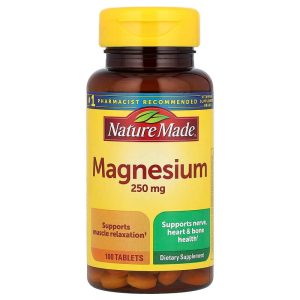 Nature Made Magnesium 250 mg 100 viên của Mỹ