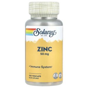 Solaray Zinc 50 mg 100 Viên của Mỹ