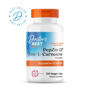 Doctor's Best PepZin GI, Zinc-L-Carnosine Complex, 120 viên của Mỹ