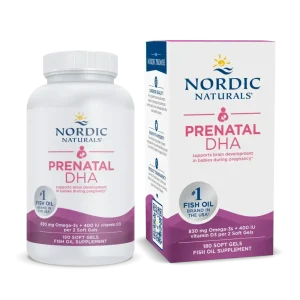 Nordic Naturals Prenatal DHA, Unflavored 180 viên của mỹ
