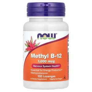 NOW Foods Methyl B-12 1000 mcg 100 viên của Mỹ