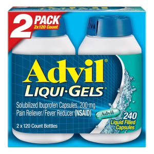 Advil Liqui-Gels Ibuprofen 200 mg 240 viên của Mỹ