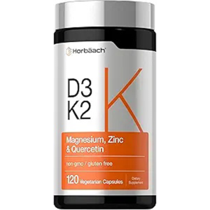 Horbaach Vitamin D3 K2 120 viên của Mỹ