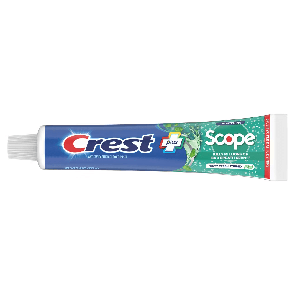 Crest + Scope Complete Whitening Toothpaste Minty Fresh 5.4oz
