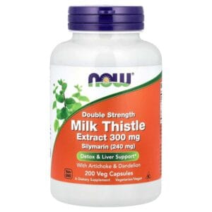 NOW Foods Milk Thistle Extract 300 mg 200 Veg Capsules của Mỹ