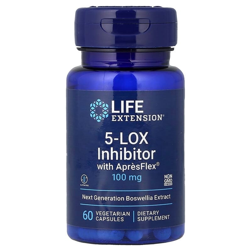 Life Extension 5-LOX Inhibitor with ApresFlex® 100 mg 60 viên của Mỹ