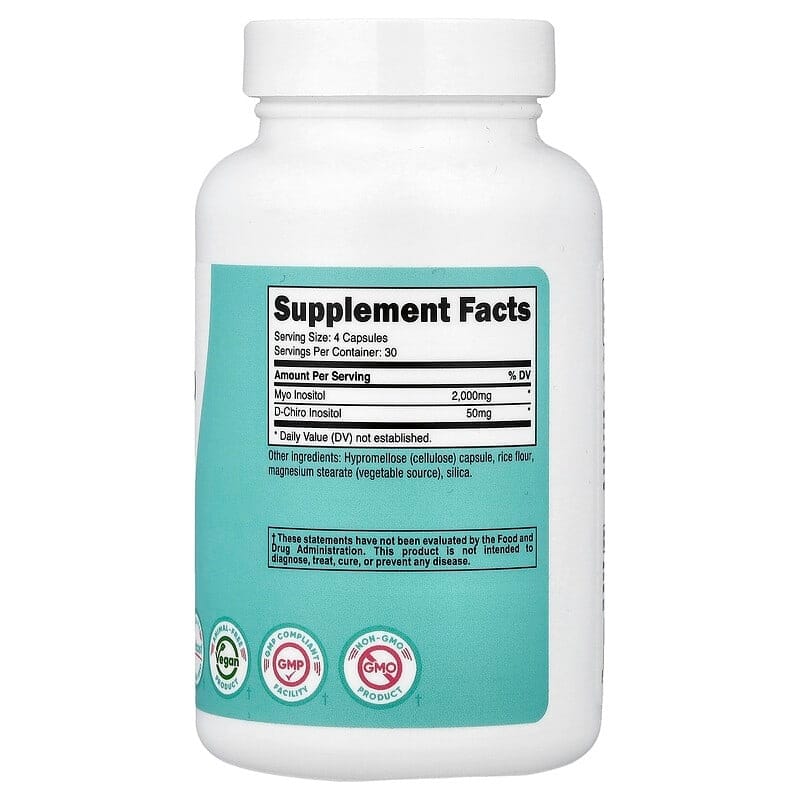 Nutricost Women Myo & D-Chiro Inositol 120 viên của Mỹ - Ảnh 2