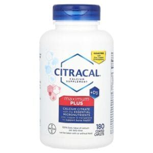 Citracal Maximum Plus +D3 180 Coated Caplets của Mỹ