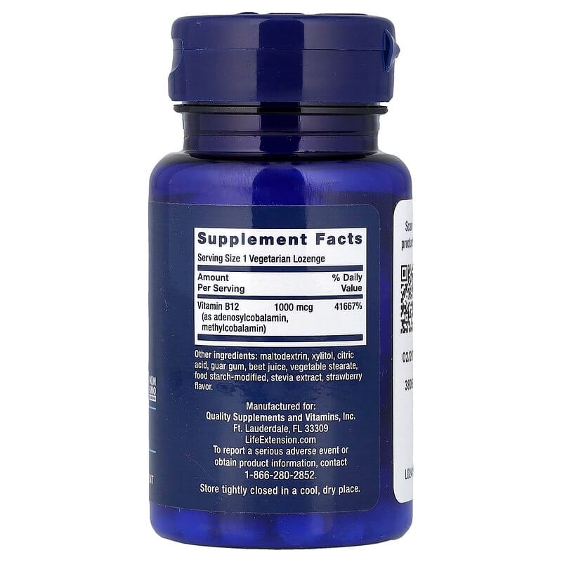 Life Extension B12 Elite 60 viên của Mỹ - Ảnh 2