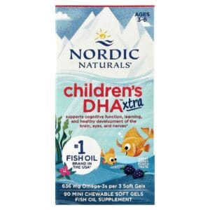 Nordic Naturals Children's DHA Xtra 90 viên của Mỹ