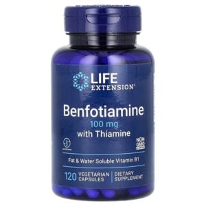 Life Extension Benfotiamine with Thiamine 100 mg 120 viên của Mỹ