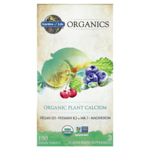 Garden of Life Organic Plant Calcium 180 Vegan Tablets của Mỹ