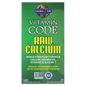 Garden of Life Vitamin Code RAW Calcium 120 Vegetarian Capsules của Mỹ