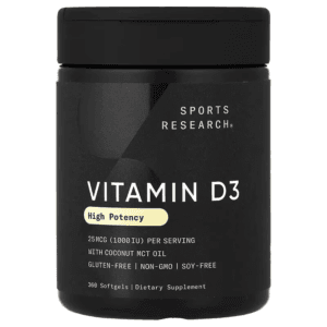 Sports Research  Vitamin D3 1000iu 25 mcg  360 viên của Mỹ