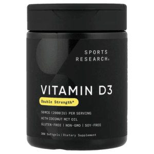 Sports Research  Vitamin D3 2000iu 50 mcg  360 viên của Mỹ
