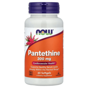 NOW Foods Pantethine 300 mg 60 Softgels của Mỹ